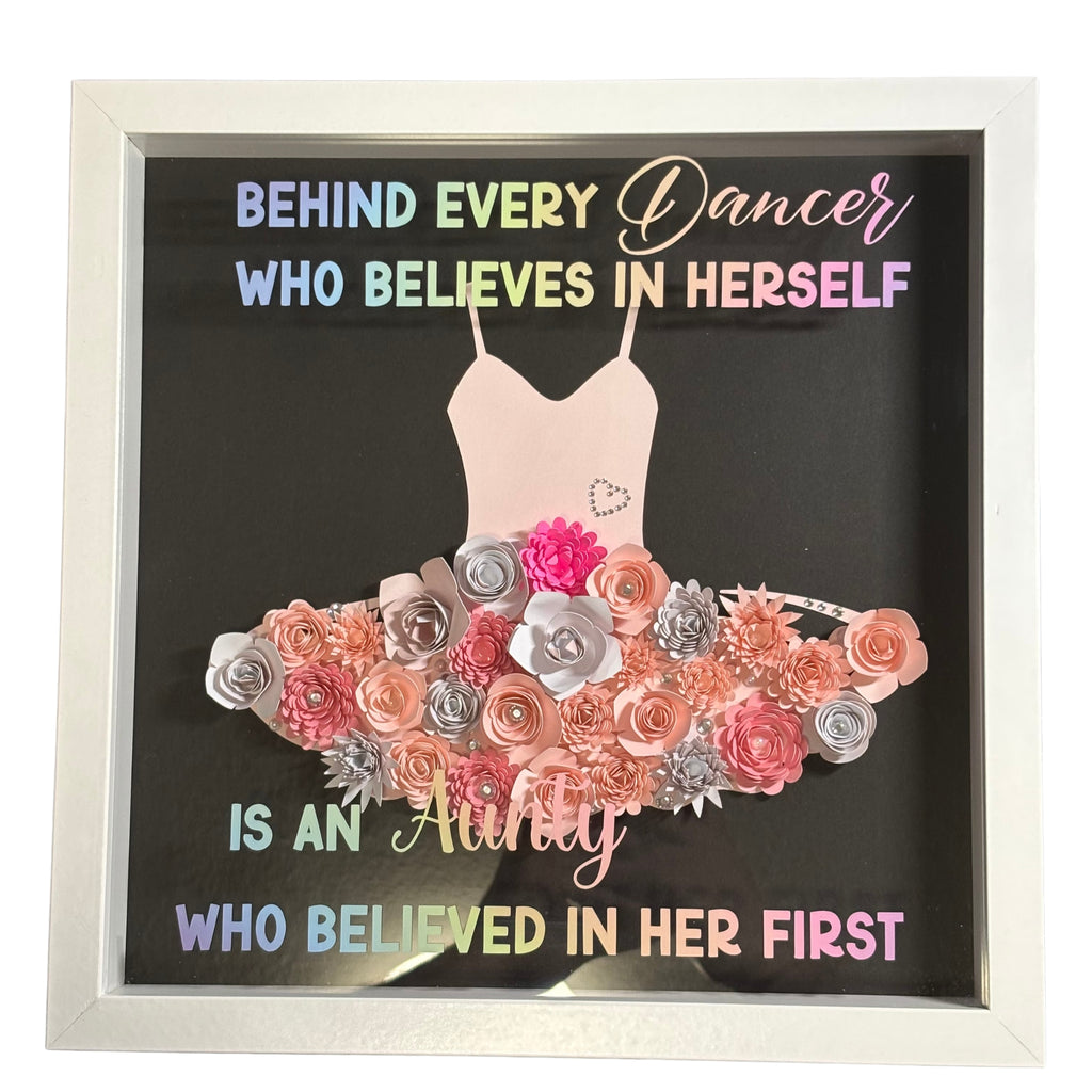 "Dancer Believe" Shadow Box
