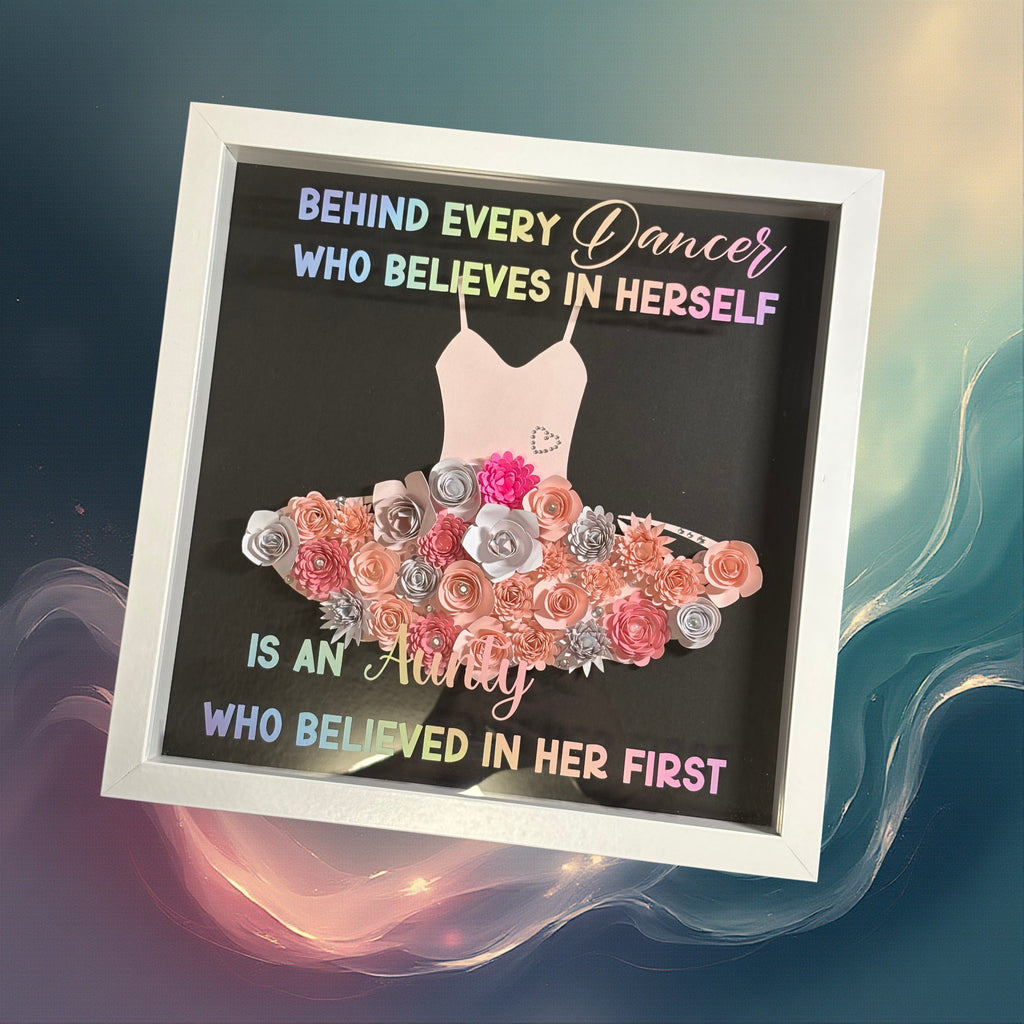 "Dancer Believe" Shadow Box