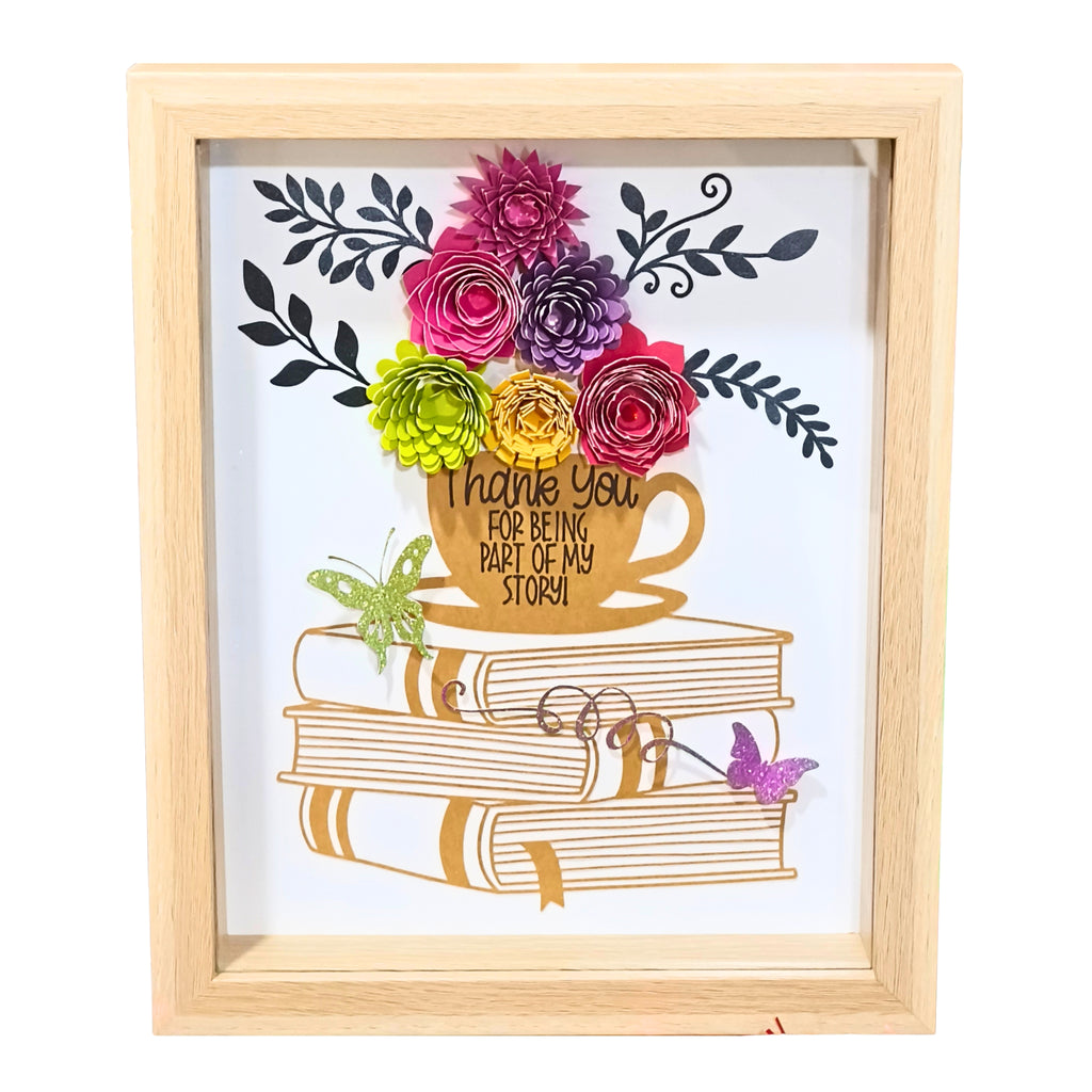 "Thank You Story" Shadow Box