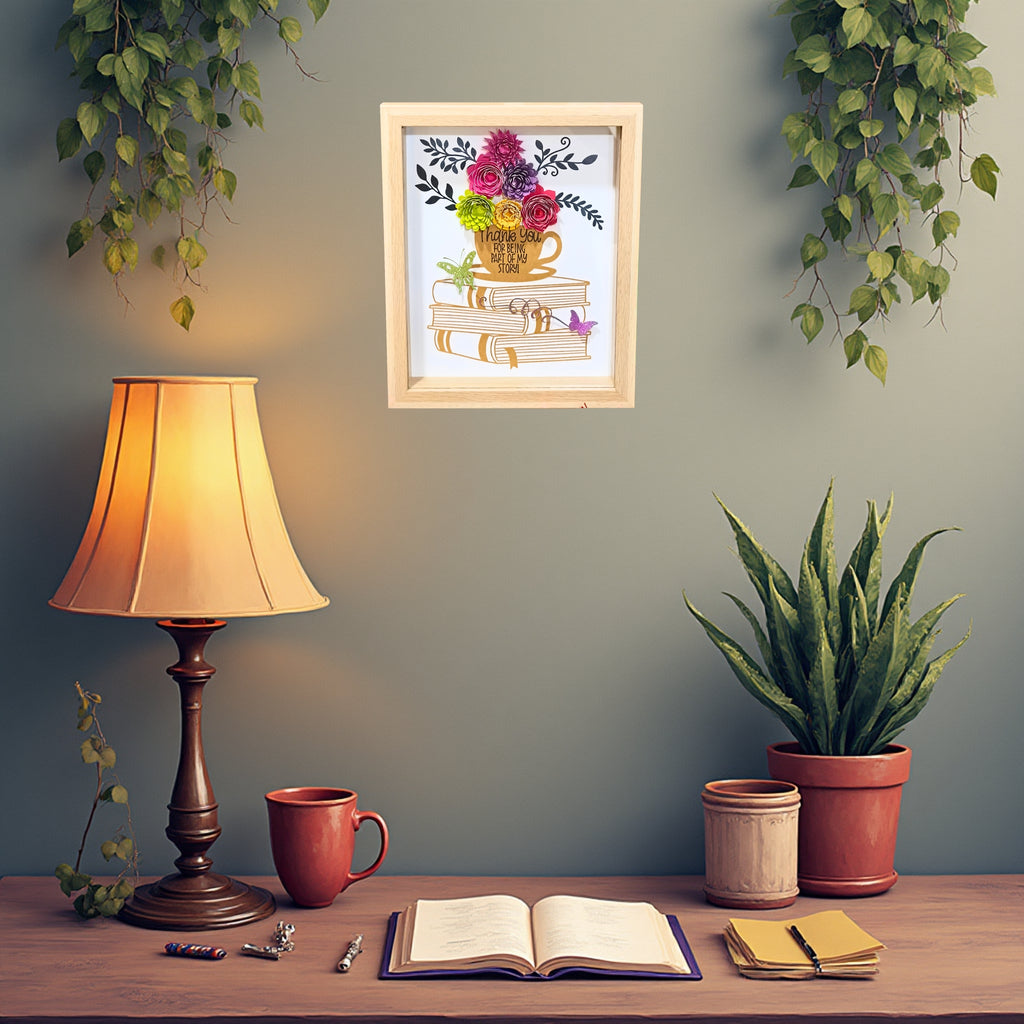 "Thank You Story" Shadow Box